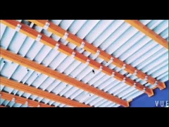 Mezaninos Industriais de Aço Laminado a Frio para Armazém, Azul/Laranja