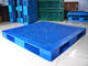As páletes plásticas reusáveis azuis duráveis com HDPE do Virgin/recicl PP